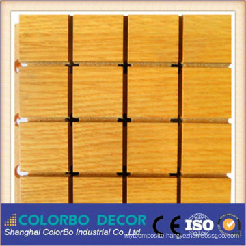 Acoustic Properties Square Wooden Timber Acoustic Panel